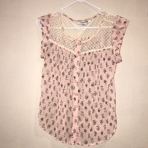 Floral short sleeve shirt